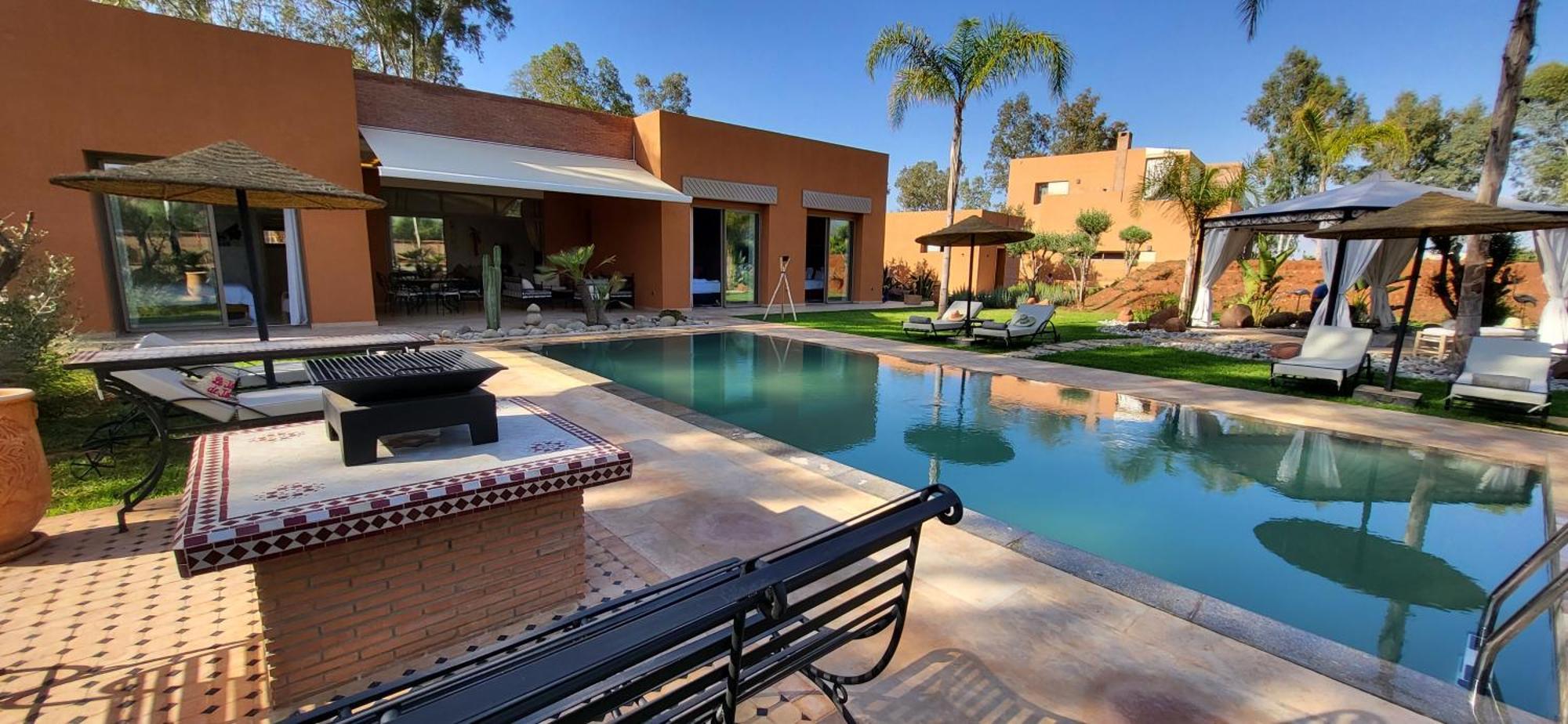 Le Jardin De Jeanne Villa Marrakesh Bagian luar foto