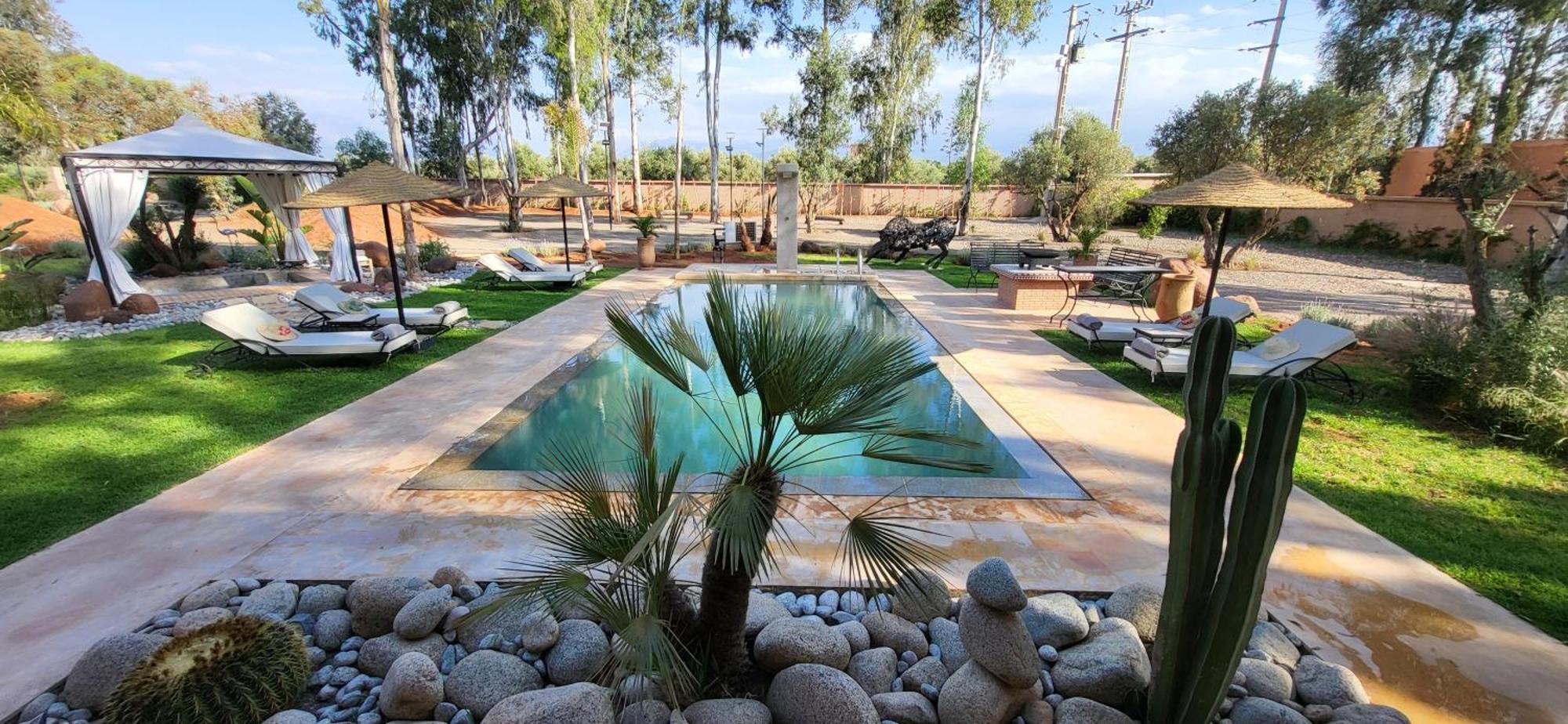 Le Jardin De Jeanne Villa Marrakesh Bagian luar foto