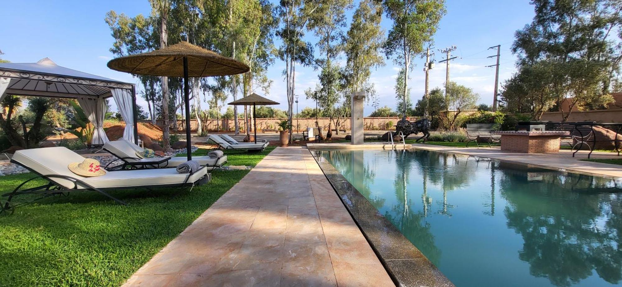 Le Jardin De Jeanne Villa Marrakesh Bagian luar foto